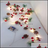 Wholesale Event Festive Supplies Gardenchristmas Decoration Led String Lights Battery Powered Copper Wire Starry Fairy Light Outdoor Garden Home Par