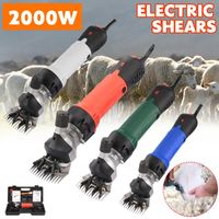 Wholesale Power Tool Sets W Electric Sheep Shears Kit Speeds Shearing Clippers With Storage Case For Goats Farm Pet Supplies