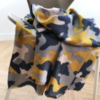Wholesale Scarves Fall And Winter Camouflage Geometry Cashmere Fashion WarmOuter Shawl Student Holiday Travel Shawl Scarf
