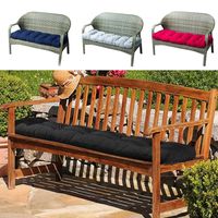 Wholesale Cushion Decorative Pillow Outdoor Bench Cushion Cotton Garden Furniture Loveseat Patio Wicker Seat Cushions For Lounger Cojines