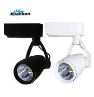 Wholesale Dimmable LED COB Track Light W W W Wall Lights Commercial For Clothes Shoes Shop Spotlights AC220V V