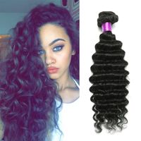 Wholesale Deep Wave Tight Curly Virgin Hair Extension a Unprocessed Human Weave Brazilian Kinky