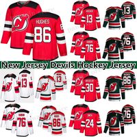 Wholesale New Jersey Devils Jersey Jack Hughes P K Subban Corey Schneider Martin Brodeur Nico Hischier hockey jerseys