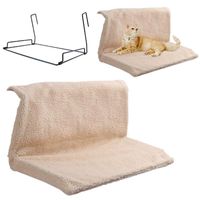 Wholesale Cat Beds Furniture Strong Hang Hammock Detachable Washable Plush Suspended Pet Shelf Folds Easily For Travel Anywhere