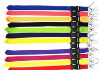 Wholesale Many colors to choose Phone Lanyard Neck Chains Straps for Key Whistle ID Card holder badge Holder Wallet With Quick Release Buckle Fashion