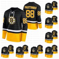 Wholesale 88 David Pastrnak Boston Bruins Jersey Black Super Mission Slapshot Lace Up Pullover Sweatshirt Brad Marchand Kevan Miller Krejci Zdeno Chara Noel Acciari Hoodie