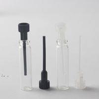 Wholesale 1ML ml ml Empty Mini Glass Perfume Small Sample Vials Perfume Bottle Laboratory Liquid Fragrance Test Tube Trial Bottle RRD11779