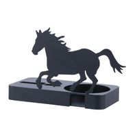 Wholesale Multifunctional Desk Speaker Stand Support Decor Horse Shape Storage Bracket Gift Phone Holder Home In Metal For Echo Dot Cell Mounts