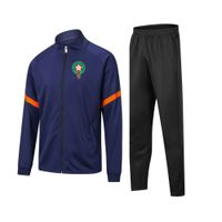 Wholesale Morocco New Men and Football kids training suit tracksuits Adult soccer Home Kits Survetement Foot Chandal Kit