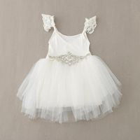 Wholesale Girl s Dresses High Quality Girls Sleeveless Princess Children Flower Girl Dress For Wedding Years Tutu Party Prom