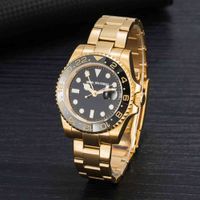 Wholesale watch Mens automatic Mechanical Watches montre de luxe full stainless steel Ceramic Sapphire glass