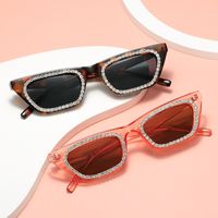 Wholesale 70 OFF Factory Promotion New Small Frame Women s personality diamond Eye Street Photo trendy glasses