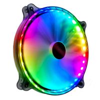 Wholesale Fans Coolings MM Cooler Fan RGB Large Leaf Can Remotely Adjust LED Hydraulic Bearing Mute Computer Case Radiator