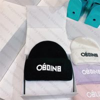 Wholesale Designer Beanie Fashion Leisure Skull Cap Warm Cony Hair Wool Hats Breathable Hat Color Top Quality