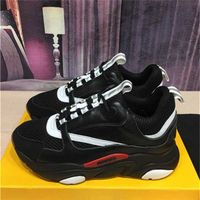 Wholesale Luxury Designer Boots Men s and Women s Casual Shoes Classic Color Retro Mesh Comfortable Thick Sole Pure Black White Red Blue Size