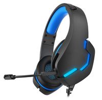 Wholesale Gaming headphones Headset Wired PC Stereo Earphones with Microphone for PS4 PS5 Switch Xbox One Computer Laptop Tablet Gamer Fast shipping