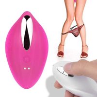 Wholesale 10 speed Quiet Panty Vibrator Wireless Remote Control Portable Clitoral Stimulator Invisible Vibrating Egg Sex toys for Women