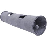 Wholesale Cat Toys Pet Collapsible Tunnel Play Durable Suede Hideaway Crinkle With Ball Inch Diameter