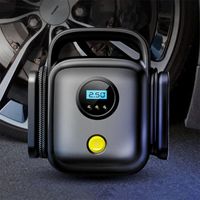 Wholesale Inflatable Pump Portable Air Compressor Tire Inflator For Car Tires DC V With LED Light Automobiles Bike Motorbike