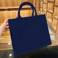 Wholesale Embroidery shopping bags Totes handbags fashion bags Totes Printed embroidered canvas handbags shopping bag batch
