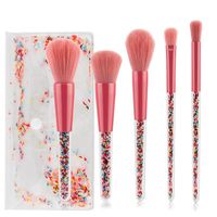 Wholesale Lollipop Candy Makeup Brush Set Colorful Cute Foundation Rouge Blush Eye Shadow Highlight Concealer Blending Tool Brushes