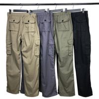 Wholesale Men s Pants Top Quality Designers Trousers Badge Patches Letters Men Women Zipper Track Pant Cotton Casual Cargo Pants Streetwear Bib Overall Sport Homme Clothing