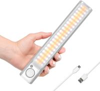 Wholesale Dimmable LEDs Under Cabinet Light Motion Sensor Closet Lights Long Magnetic Strip Night Lamp For Kitchen Wardrobe