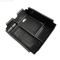 Wholesale Car Central Armrest Seat Storage Organizer Trays Black Hidden Drawer Box Suitable for Santa Fe Interior Accessorie