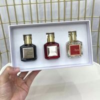 Wholesale Newest arrival high quality Perfume Set Extrait de parfum Rouge Red A la rose Oud silk wood women men Fragrance ML and in kit with box