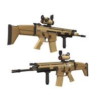 Wholesale SCAR Rifle Paper Toy Gun cm Classic Cosplay Props D Model Manual DIY Papercrafts for Kids Outdoor Game