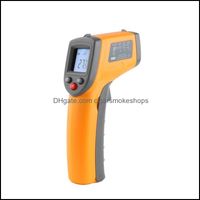Wholesale Temperature Instruments Measurement Analysis Office School Business Industrial Non Contact Digital Laser Infrared Thermometer C