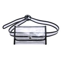Wholesale Fashion Beach Belt Fanny Packs Female Summer PVC Waist Bags Women Ladies Girls Transparent Jelly High Quality Handbags