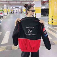 Wholesale Xuan F1 Mercedes Benz Team Racing Clothes Cycling Coat Motorcycle Cotton Auto Repair Autumn and