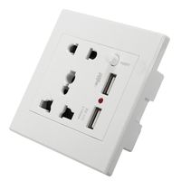 Wholesale Smart Power Plugs Universal mA V Wall Socket V Home Charger USB Ports Outlet For Phones Tablets GPS MP3