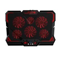 Wholesale Laptop Cooler Notebook Cooling Pad Gaming Stand Silent Powerful Air Fans USB Ports Pads