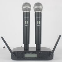 Wholesale Microphone Wireless G MARK GLXD4 Professional System UHF Dynamic Mic Automatic Frequency M Party Stage Host Church Microphones