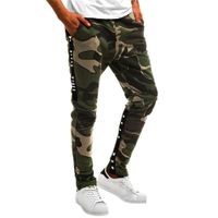 Wholesale Men Camouflage Pocket Overalls Casual Pocket Sport Work Casual Trouser Jogger Baggy Harem Cargo Pants Jogger Dancing Pant W624 X0611