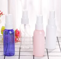 Wholesale 50ml Sanitizer Spray Bottle Empty Hand Wash bottles Emulsion PET Plastic Mist Sprayer Pump Containers for Alcohol