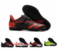 Wholesale 2021 soccer shoes Predator TF Sale cleats Turf kids women girl football boots Tacos de futbol Size EUR