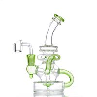 Wholesale 2021 Hookah Bong Glass Dab Rig Water Bongs Smoke Pipes Inch Height mm Female Joint with Quartz Banger