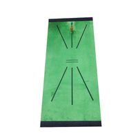 Wholesale Carpets Golf Training Aids Practice Mat Artificial Lawn Grass Rubber Pad Backyard Outdoor Home Hitting