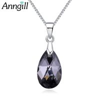 Wholesale Main Imports Women s Water Drop Pendant Necklace Swarovski Crystal Jewelry Maxi Crystal Accessories Women s Gifts