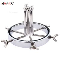 Wholesale 2022Anal toys BDSM Sex Toys Extreme Spreader Vaginal Dilator Huge Butt Plug Ass Expander Speculum Chastity Device For Women Men Gay