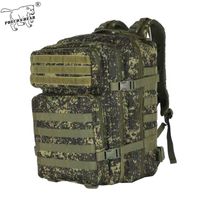 Wholesale Outdoor Bags PHECDA Multicam Black Camouflage Backpack l Camping Assault Military Tactical Molle System Rucksack