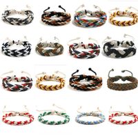 Wholesale Assorted Mixed Fashion Hand Made Charm Bracelets Surfer Cuff Jewelry For Man Women Gift