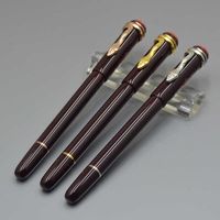 Wholesale Luxurs Clip Roller Brown Snake Ballpoint Pen School Office Stationery Promotion Write Ball Pens for Business Gift