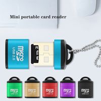Wholesale Micro SD TF Card Reader USB Mini Mobile Phone Memory Cards Readers High Speed USB Adapter For Laptop Accessories