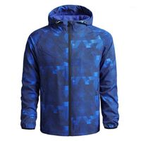 Wholesale Plus Size S XL Camouflage Spring Summer Thin Jacket Men Casual Hooded And Women Sunscreen Clothing Skin Veste Femme Men s Jackets