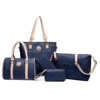 Wholesale China Wholale Custom Brand Cheap Pu Leather Sets Hand Bag Lady In Handbags Women Bags