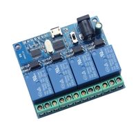 Wholesale Smart Home Control LCUS Channel V USB Relay Module CH340 Intelligent Switch A VAC VDC Over Currentelay Diode Freewheelin Prote
